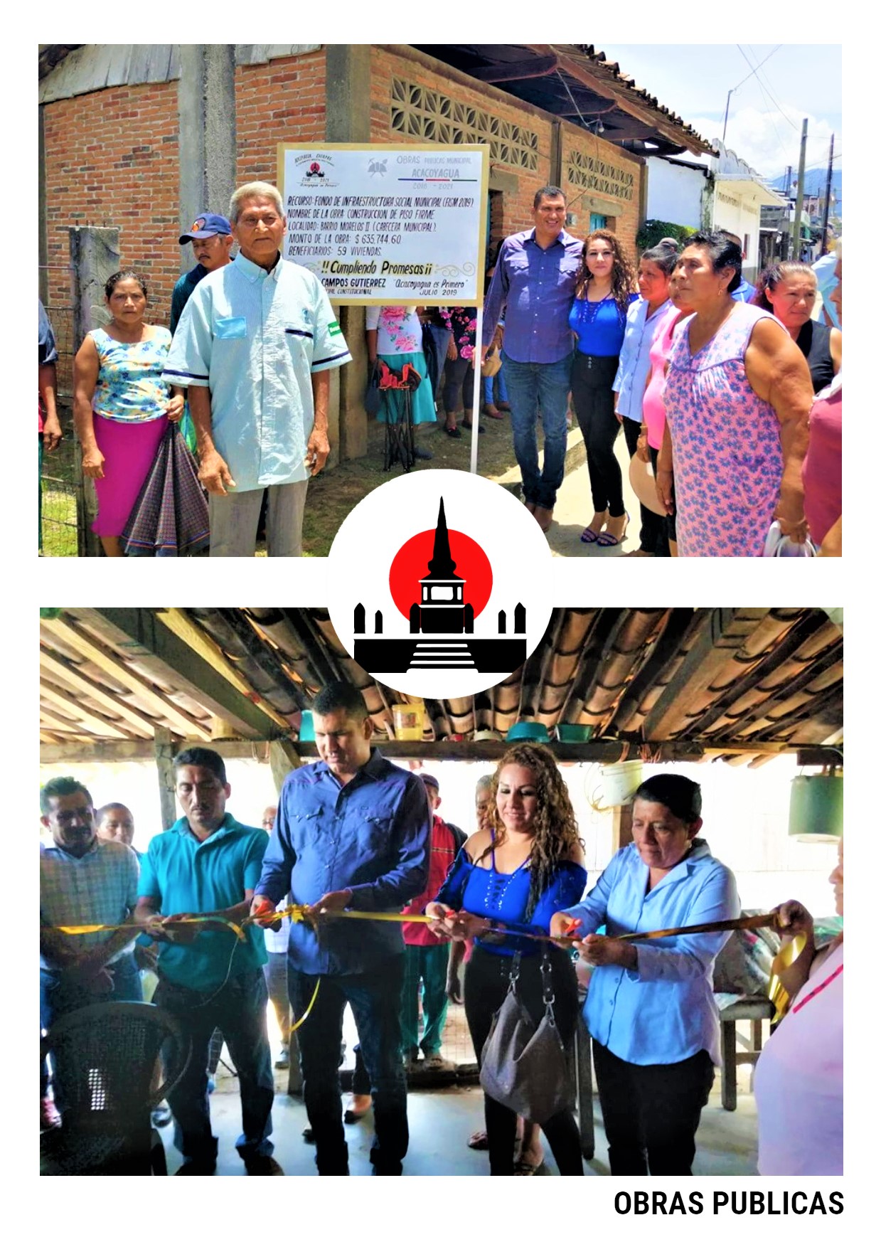 INAUGURACIÓN DE OBRA (BARRIO MORELOS II)